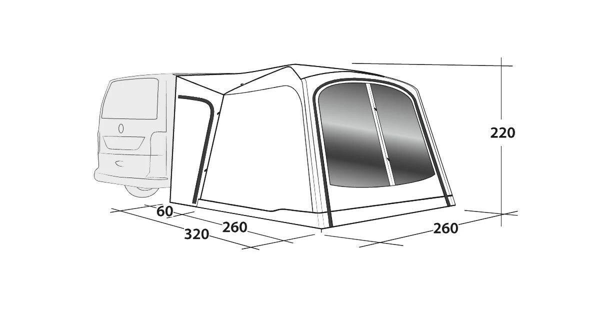 Outwell Milestone Dash Drive Away Awning - Image 6