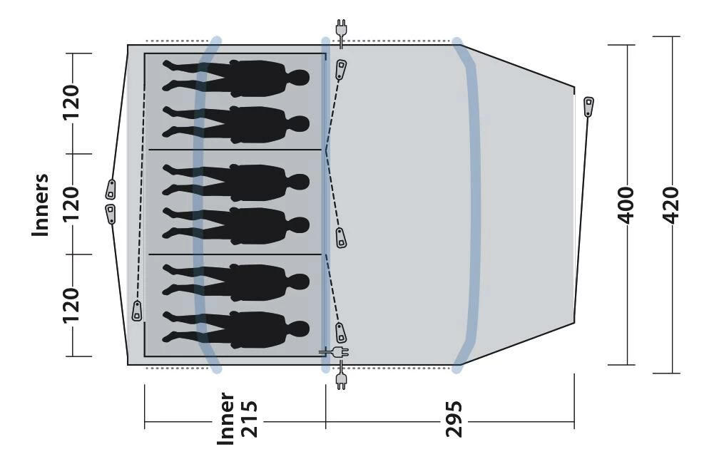 Outwell Starhill 6A Air Tent (2023) - Image 6