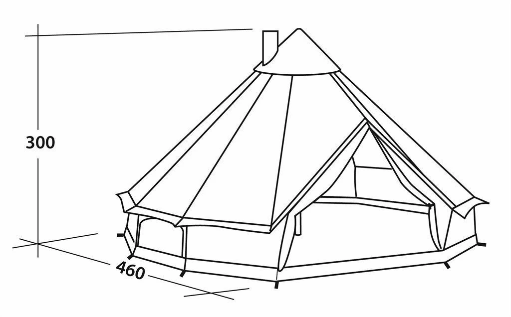 Robens Klondike Grande Tipi Tent (2023) - Image 3