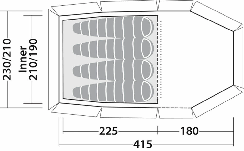 Robens Nordic Lynx 4 Tent (2022) - Image 4