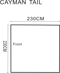 Outdoor Revolution Cayman Tail Snugrug