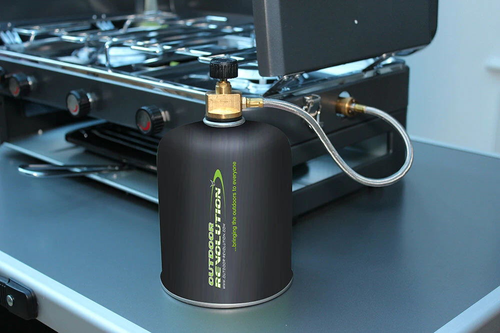 Outdoor Revolution Twin Burner Gas Stove & Grill - Image 3