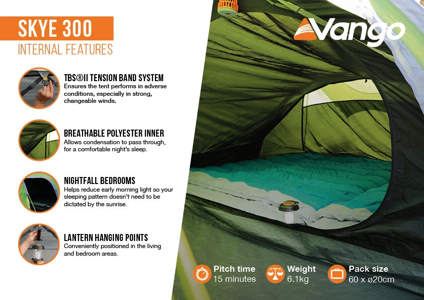 Vango Skye 300 Tent (2022) - Image 4