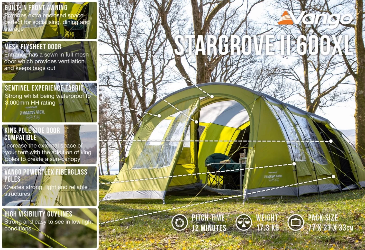 Vango Stargrove II 600xl Poled Tent (2022) - Image 11