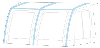 Westfield Vega 330 Performance Air Porch Awning (240 - 255cm) - Image 5