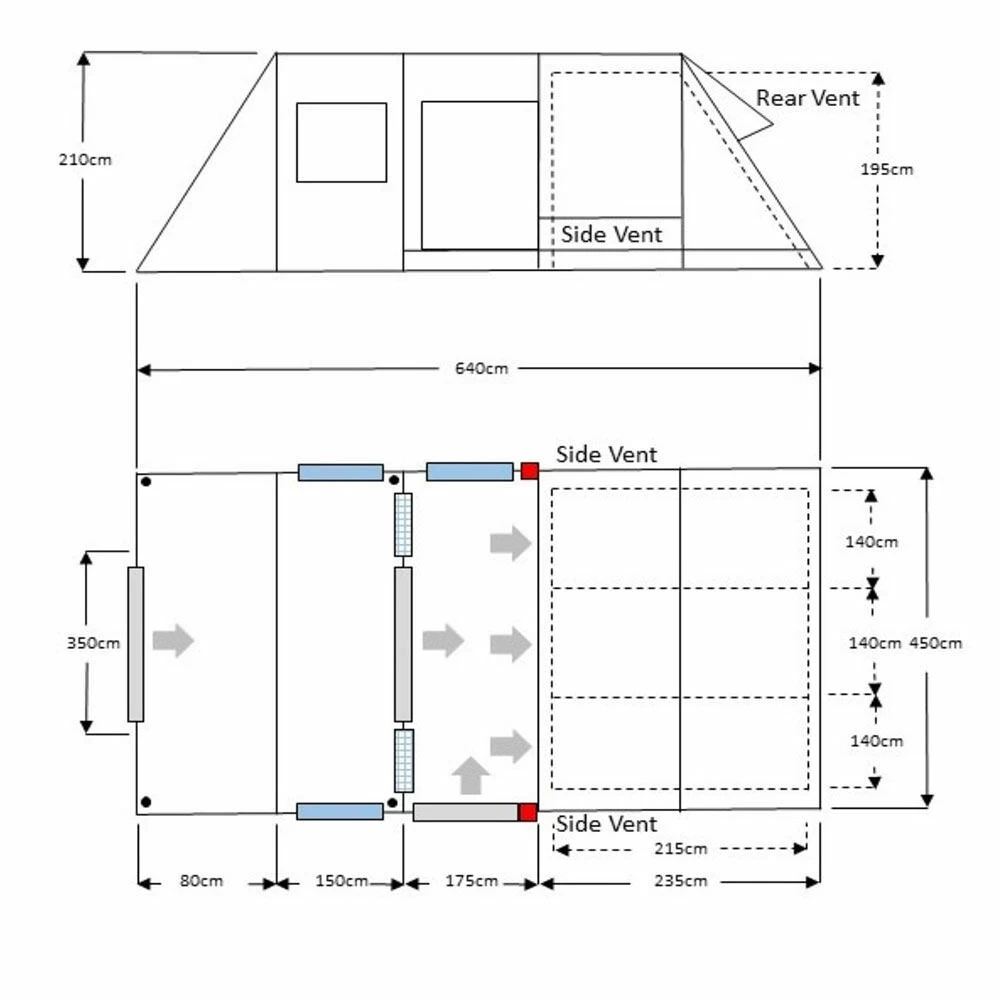 Wild Country Zonda 6EP Tent (2022) - Image 2